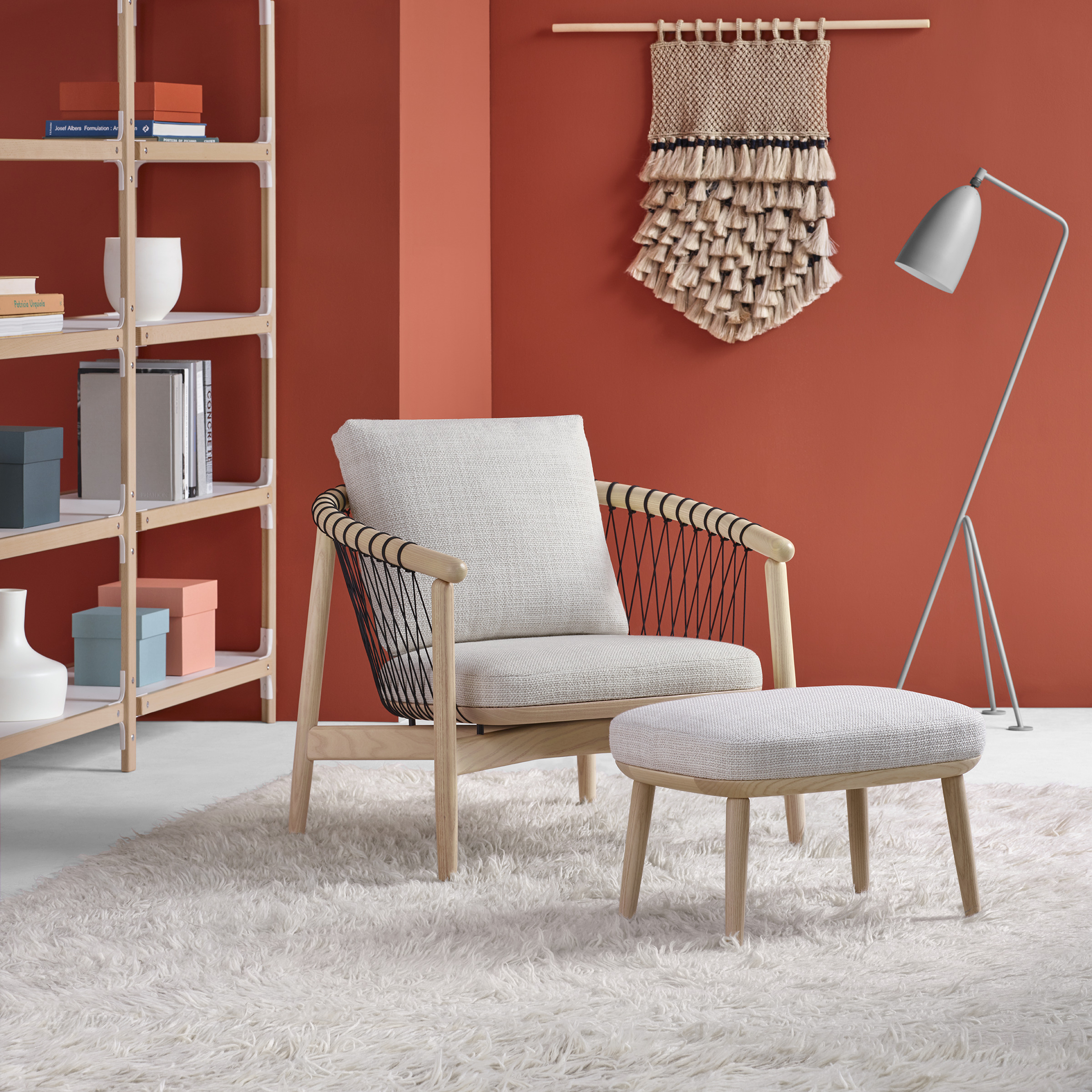 乐竞平台 - 坐具|躺椅|办公家具|设计师家具|阴影休闲椅&脚踏